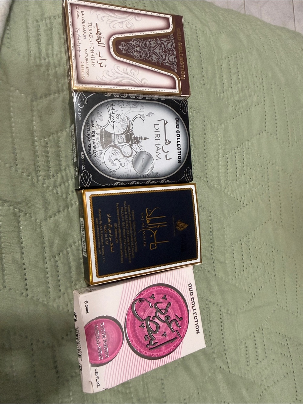 Bundle of four Assorted Fragrance Set -20 Ml made in the UAE